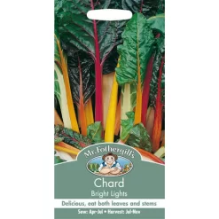 Mr. Fothergill's Chard Bright Lights (Beta Vulgaris) Seeds
