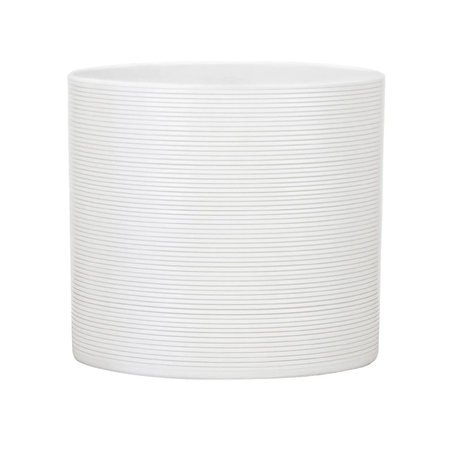 White Plant Pot - 14cm - Image 2