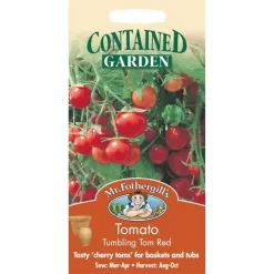 Mr. Fothergill's Tomato Tumbling Tom Red (Lycopersicon Lycopersicum) Seeds