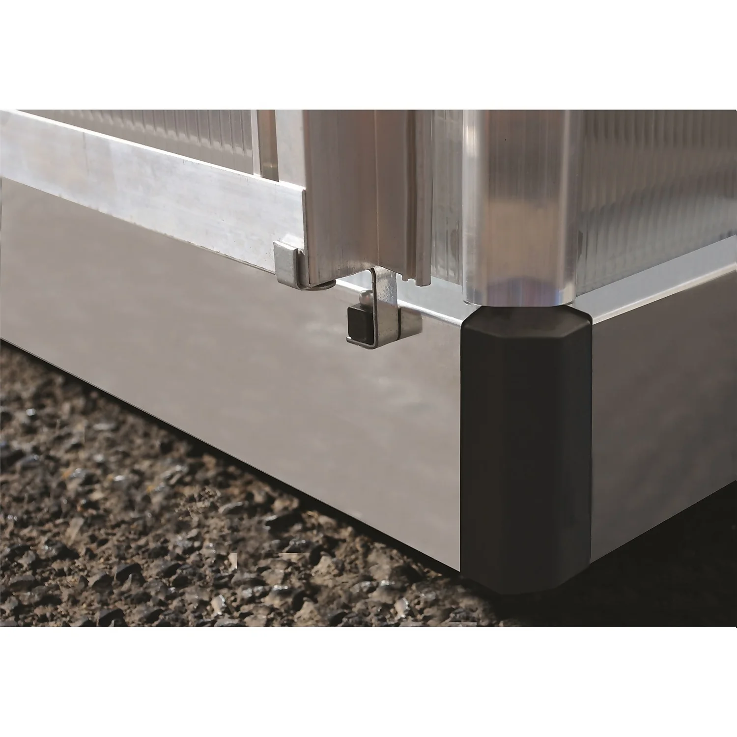 Palram 6 X 4ft Canopia Mythos Greenhouse - Silver - Image 7