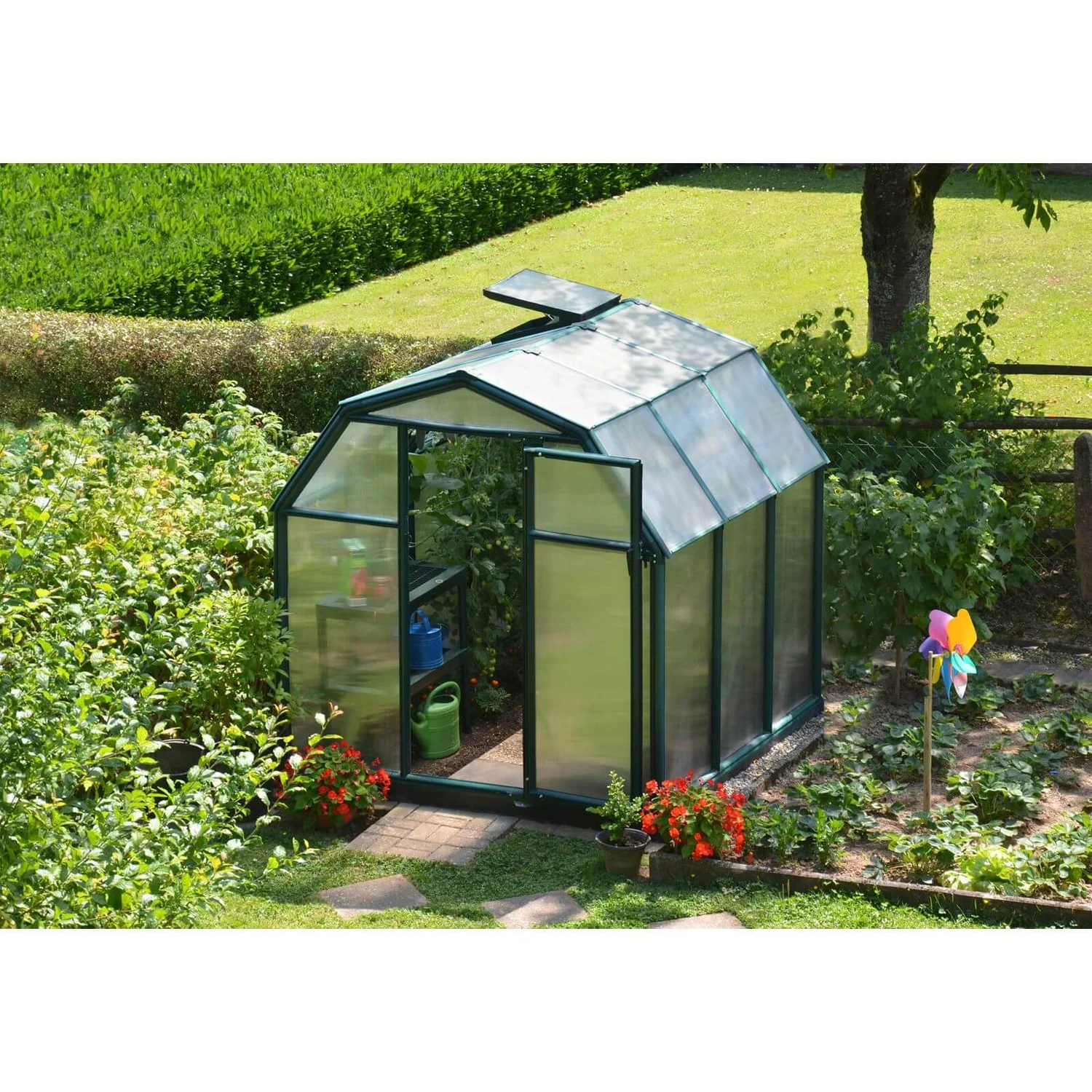 Palram 6 X 6ft Canopia Eco Grow Greenhouse - Green - Image 2
