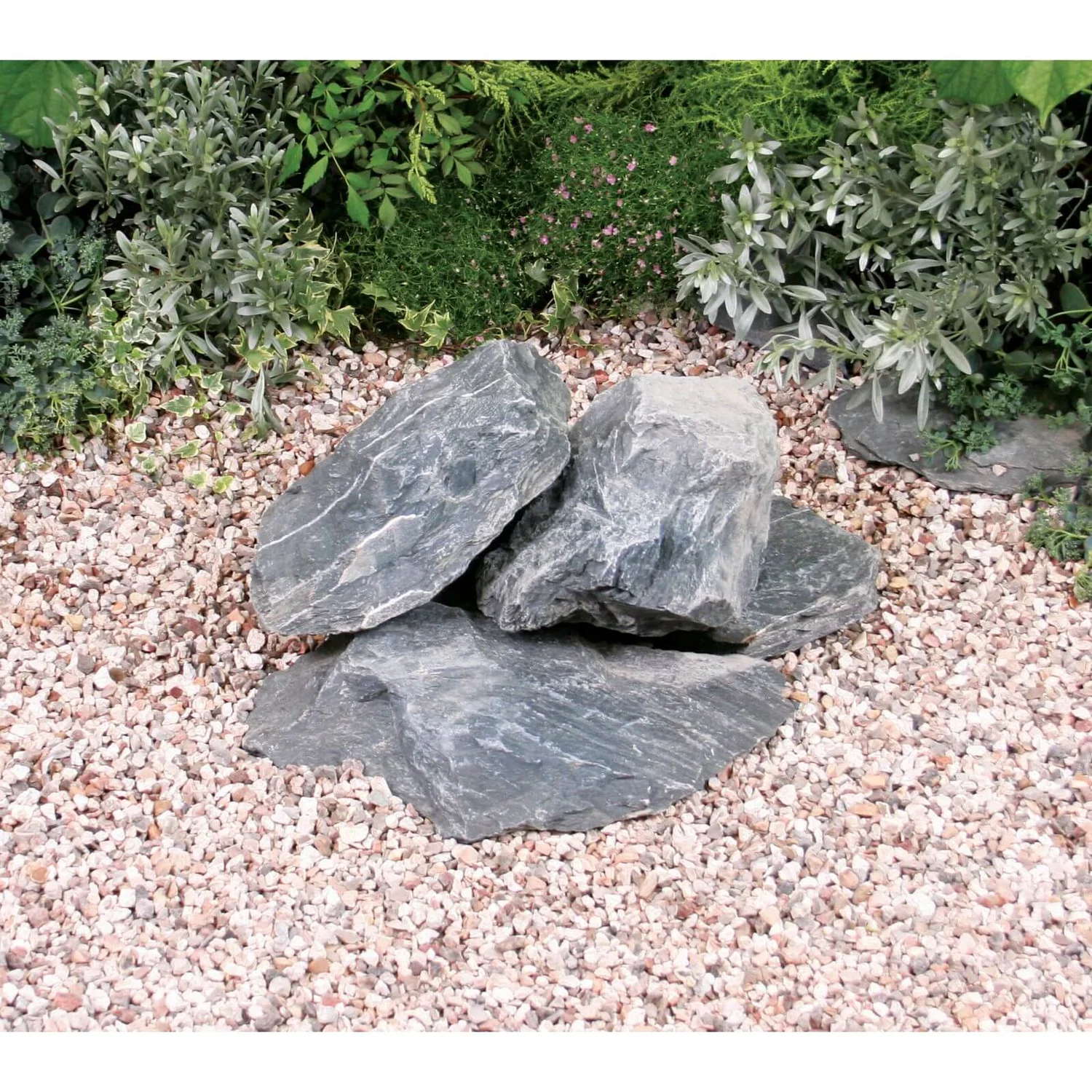 Stylish Stone Welsh Slate Rockery - Image 3