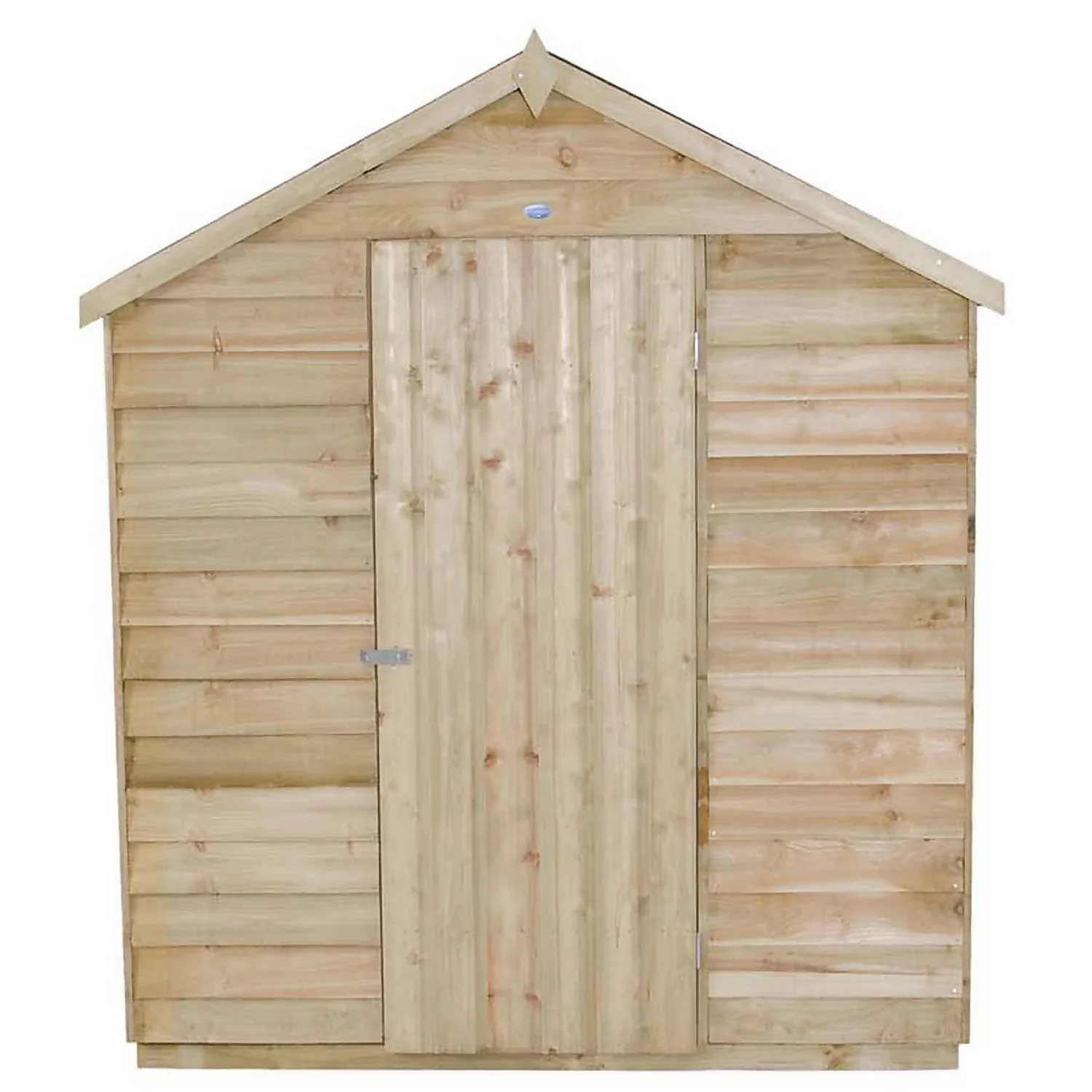 8x6ft Forest Wooden Overlap Pressure Treated Apex Shed -incl. Installation - Image 5