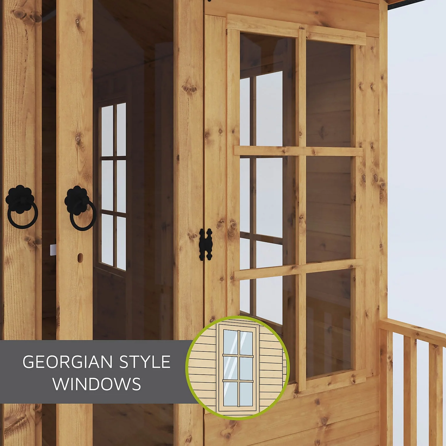 Mercia 10 X 8ft Traditional Summerhouse - Installation Included - Image 7