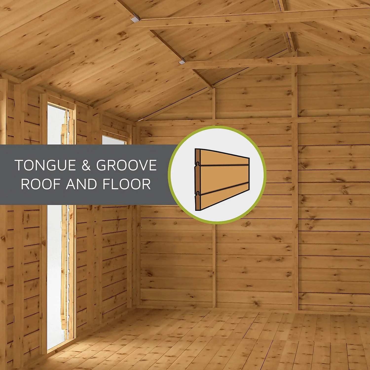 Mercia 10 X 8ft Traditional Summerhouse - Installation Included - Image 8