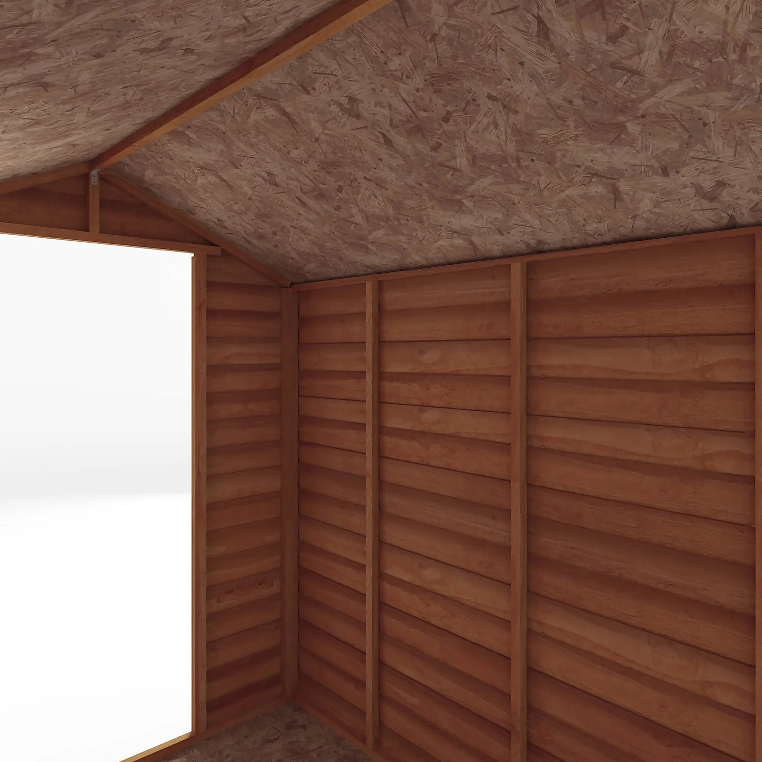 Mercia 7 X 5ft Overlap Apex Windowless Shed - Image 5