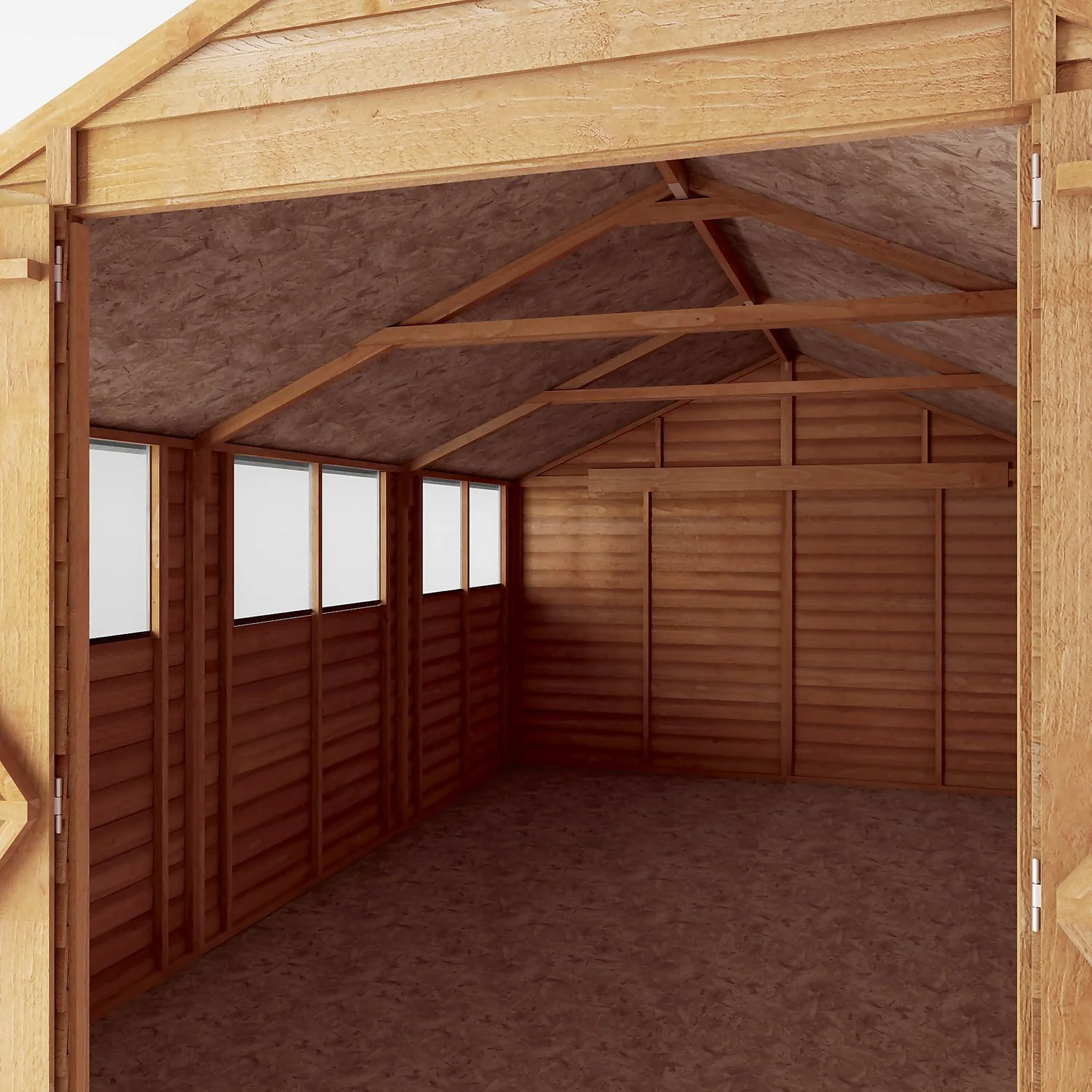 Mercia 15 X 10ft Overlap Apex Shed - Incl. Installation - Image 4