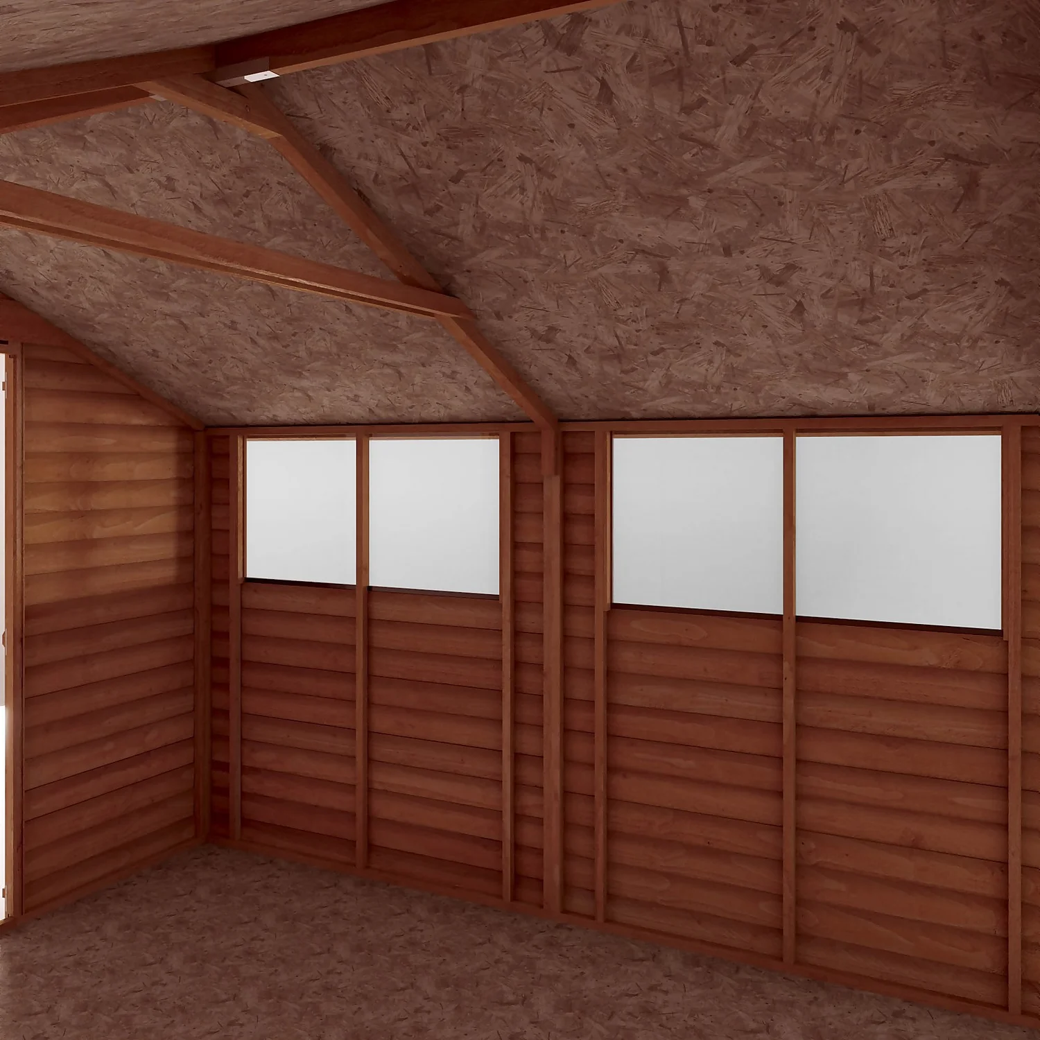 Mercia 10 X 10ft Overlap Apex Shed - Incl. Installation - Image 4