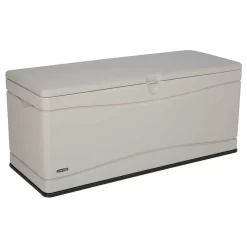 Lifetime Heavy-Duty Plastic Garden Storage Box 492 Litres