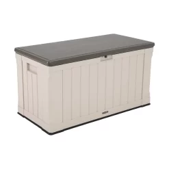 Lifetime Outdoor Plastic Garden Storage Box - 439 Litres