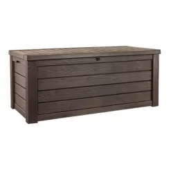 Keter Westwood Outdoor Garden Storage Box 570L - Brown