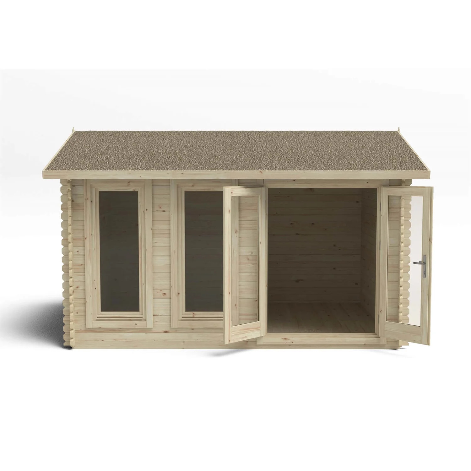 Chiltern 4.0m X 3.0m Log Cabin Double Glazed 24kg Felt, Plus Underlay - Image 4