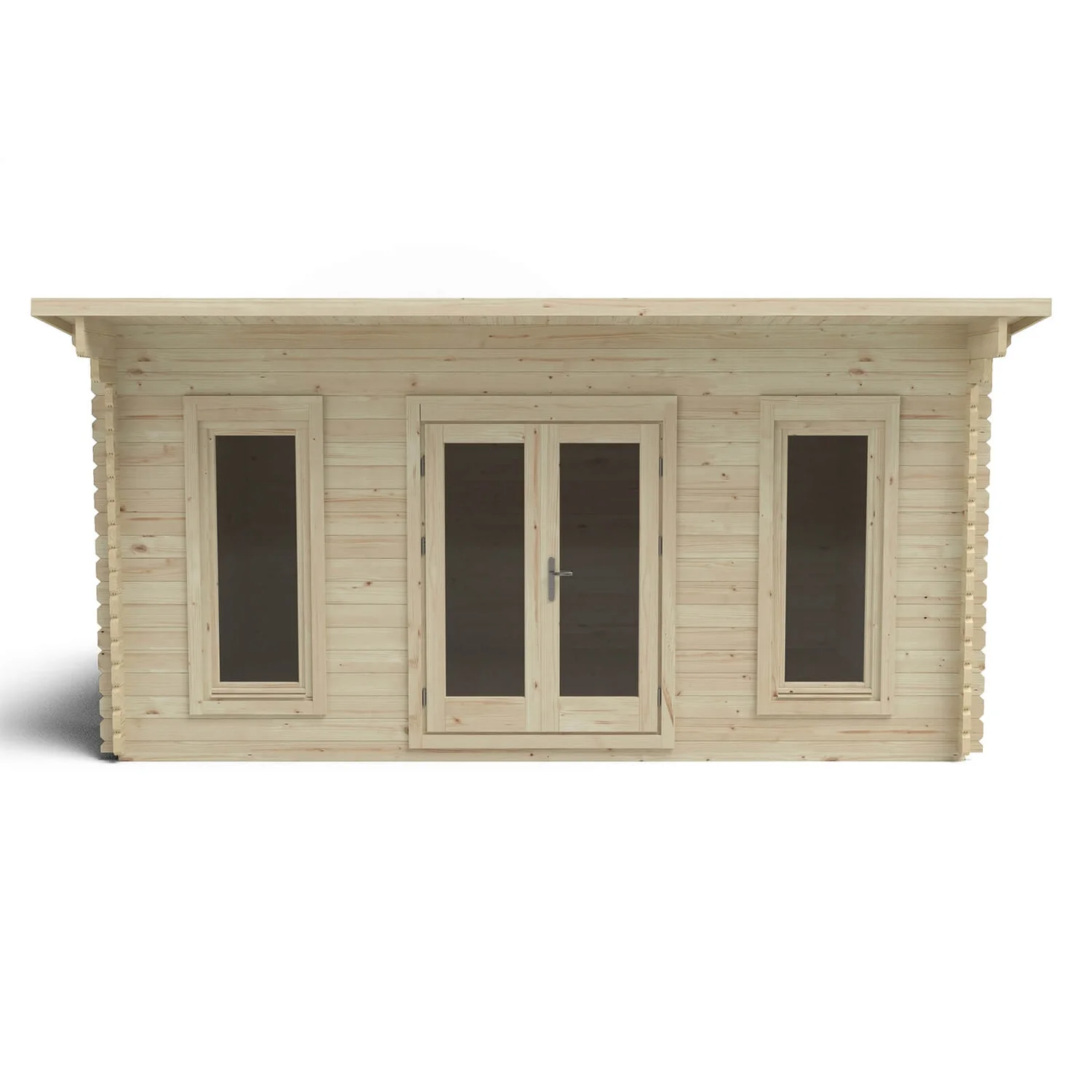 Forest Mendip 5.0m X 4.0m Log Cabin Double Glazed, 34kg Polyester Felt, Plus Underlay - Image 4
