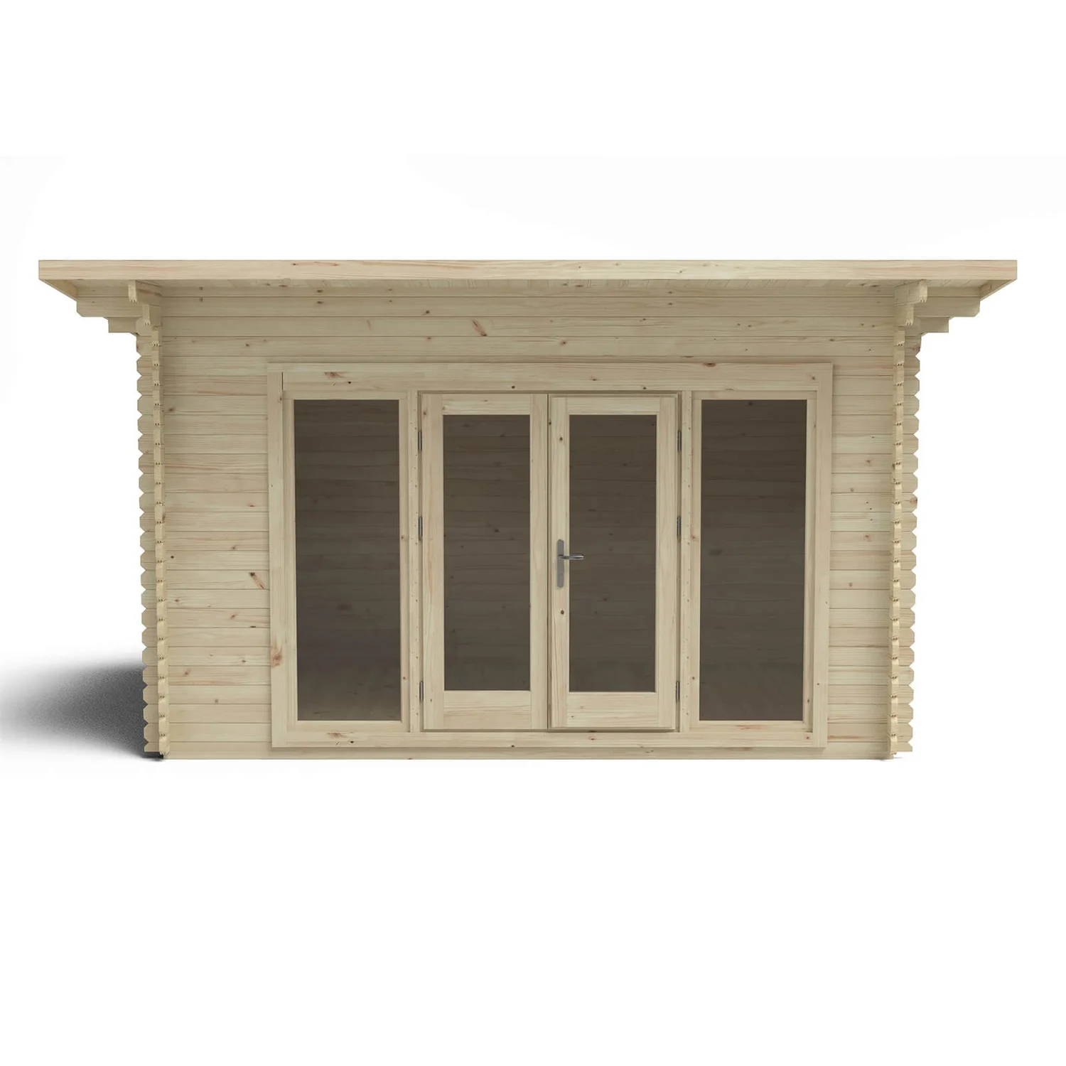 Forest Melbury 4.0m X 3.0m Log Cabin Double Glazed 34kg Polyester Felt, Plus Underlay - Installation Included - Image 4