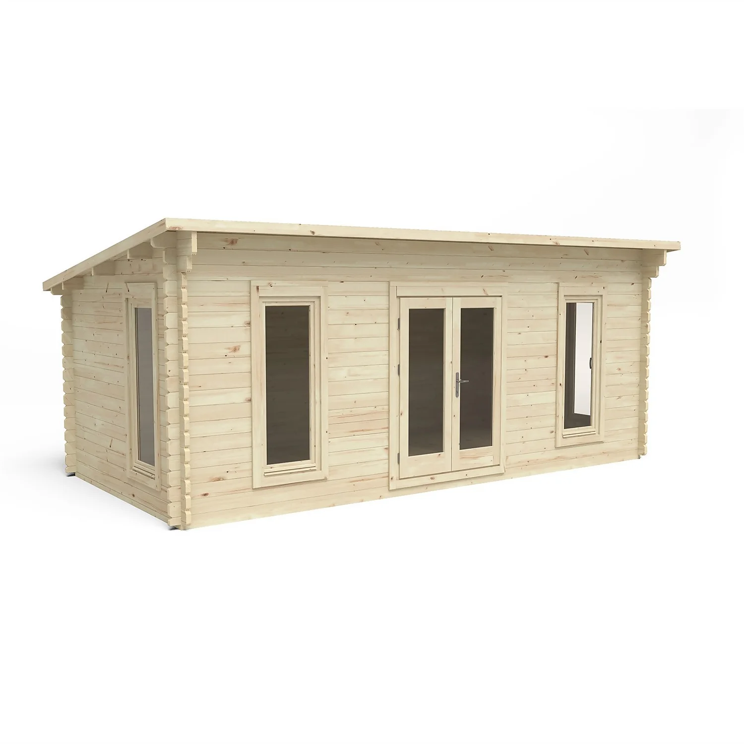 Forest Arley 6m X 3m Cabin Double Glazed 34kg Polyester Felt, Plus Underlay - Installation Included - Image 5