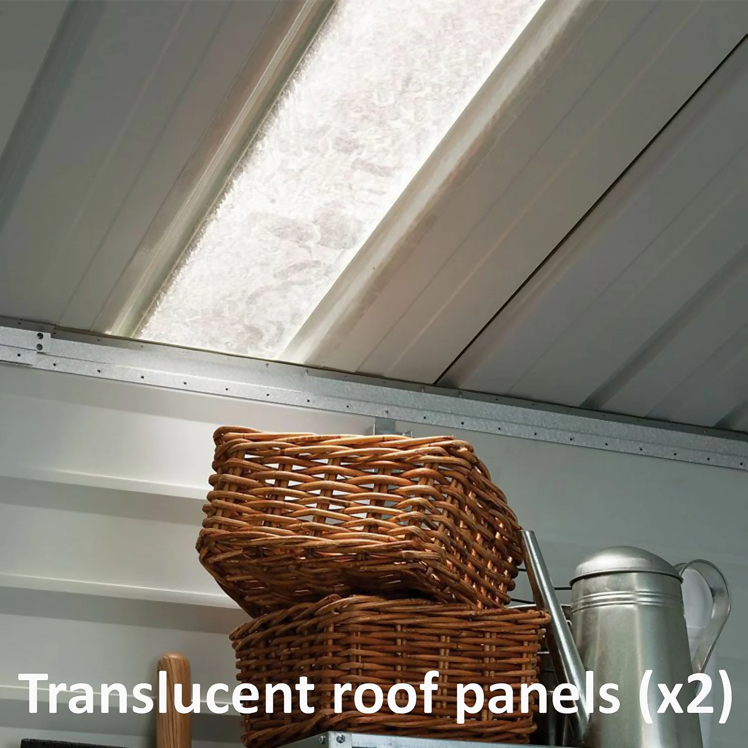 Yardmaster 10x6ft Shiplap Metal Shed - Image 3