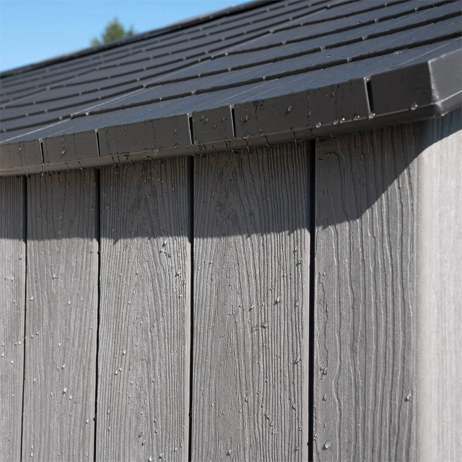 Lifetime 8x12.5 Ft Rough Cut Outdoor Storage Shed - Image 7