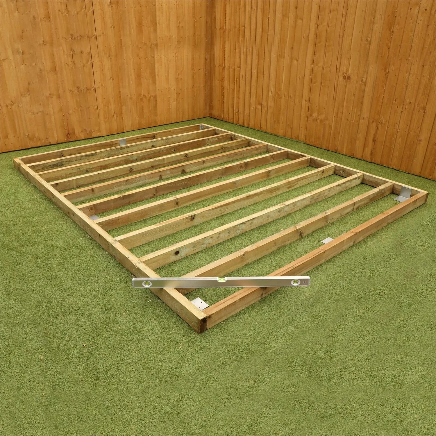 Mercia 10x8ft Pressure Treated Wooden Shed Base - Image 7