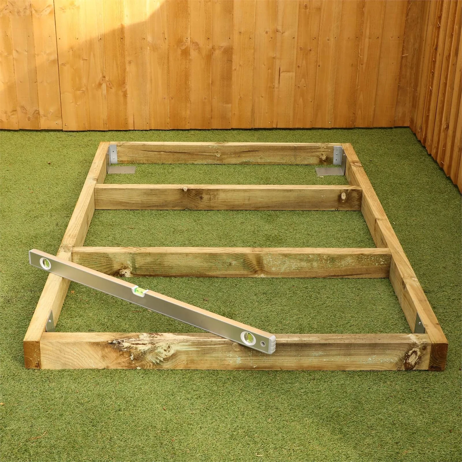 Mercia 6x4ft Pressure Treated Wooden Shed Base - Image 4