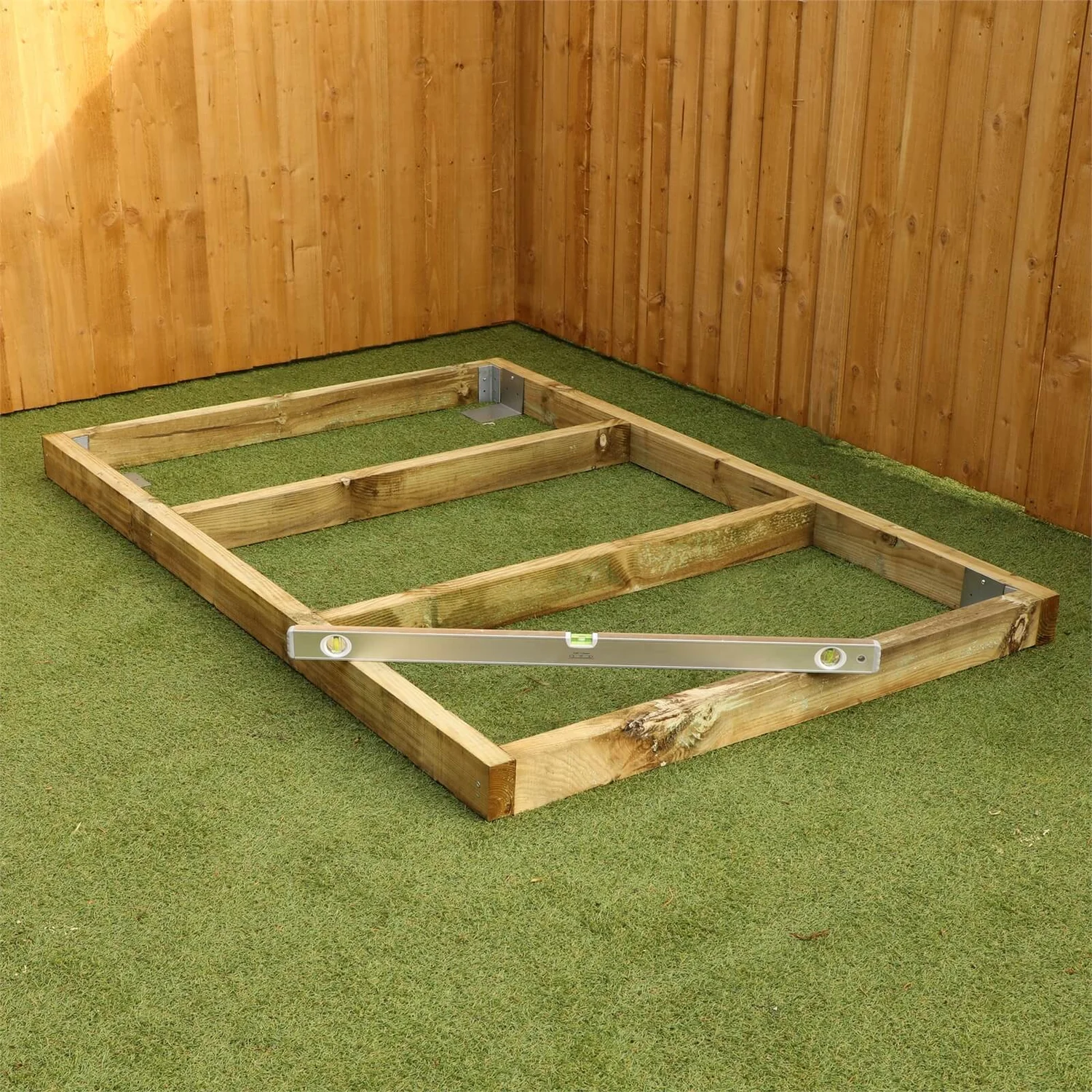 Mercia 6x4ft Pressure Treated Wooden Shed Base - Image 3