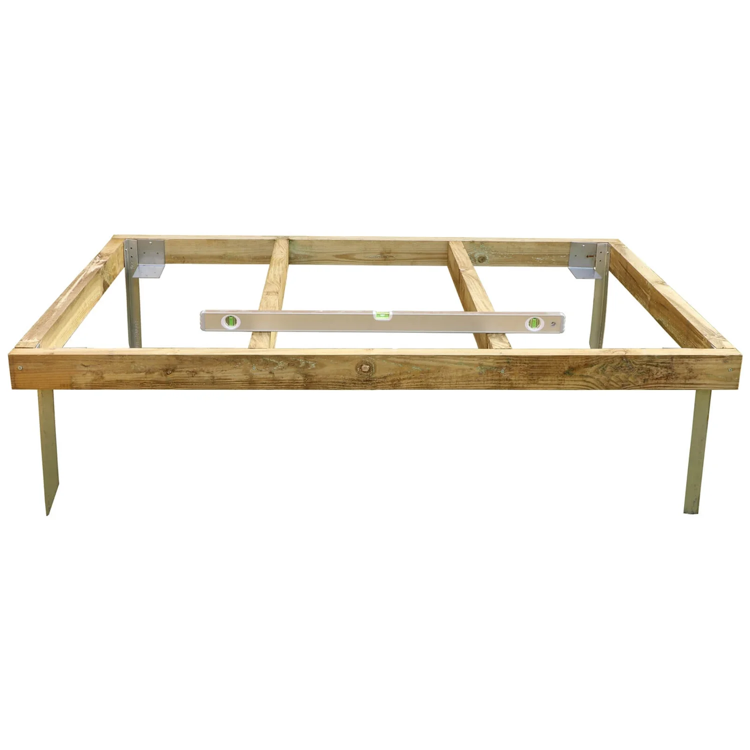 Mercia 6x4ft Pressure Treated Wooden Shed Base - Image 8