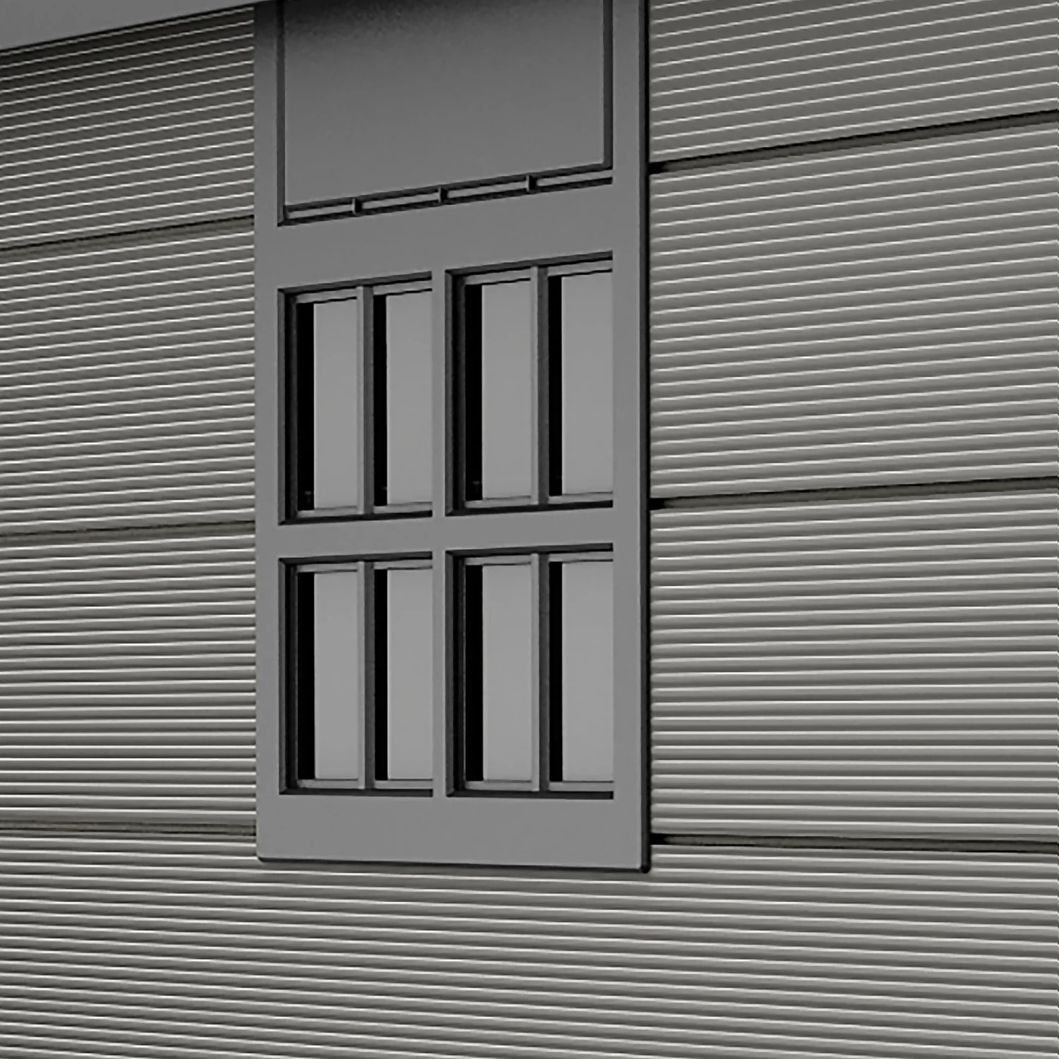 Keter Premier 7 X 7ft Outdoor Garden Apex Storage Shed - Grey - Image 7