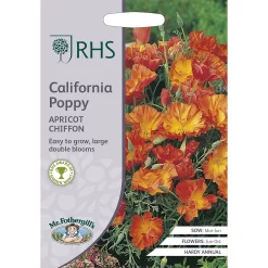 RHS California Poppy Apricot Chiffon