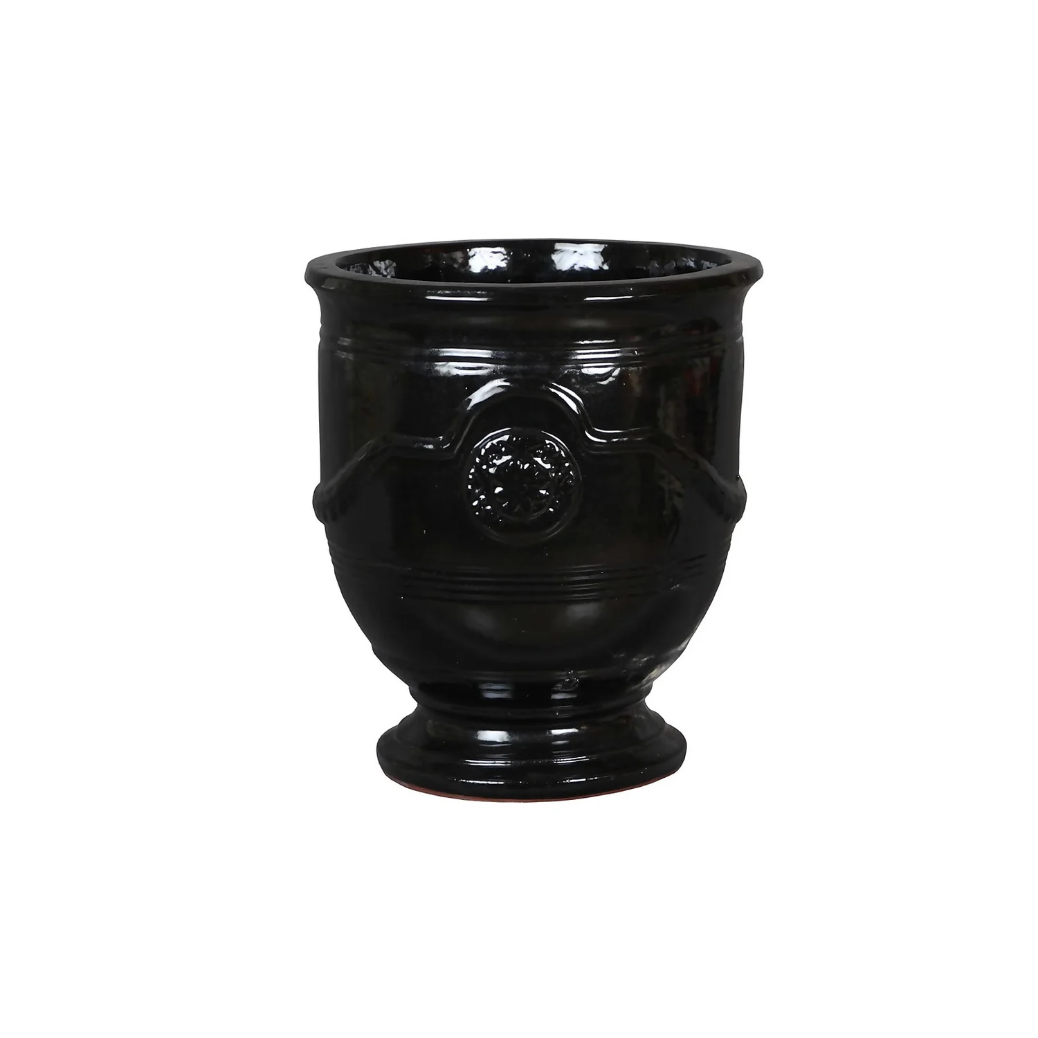 Regent Glazed Urn Planter - 28cm