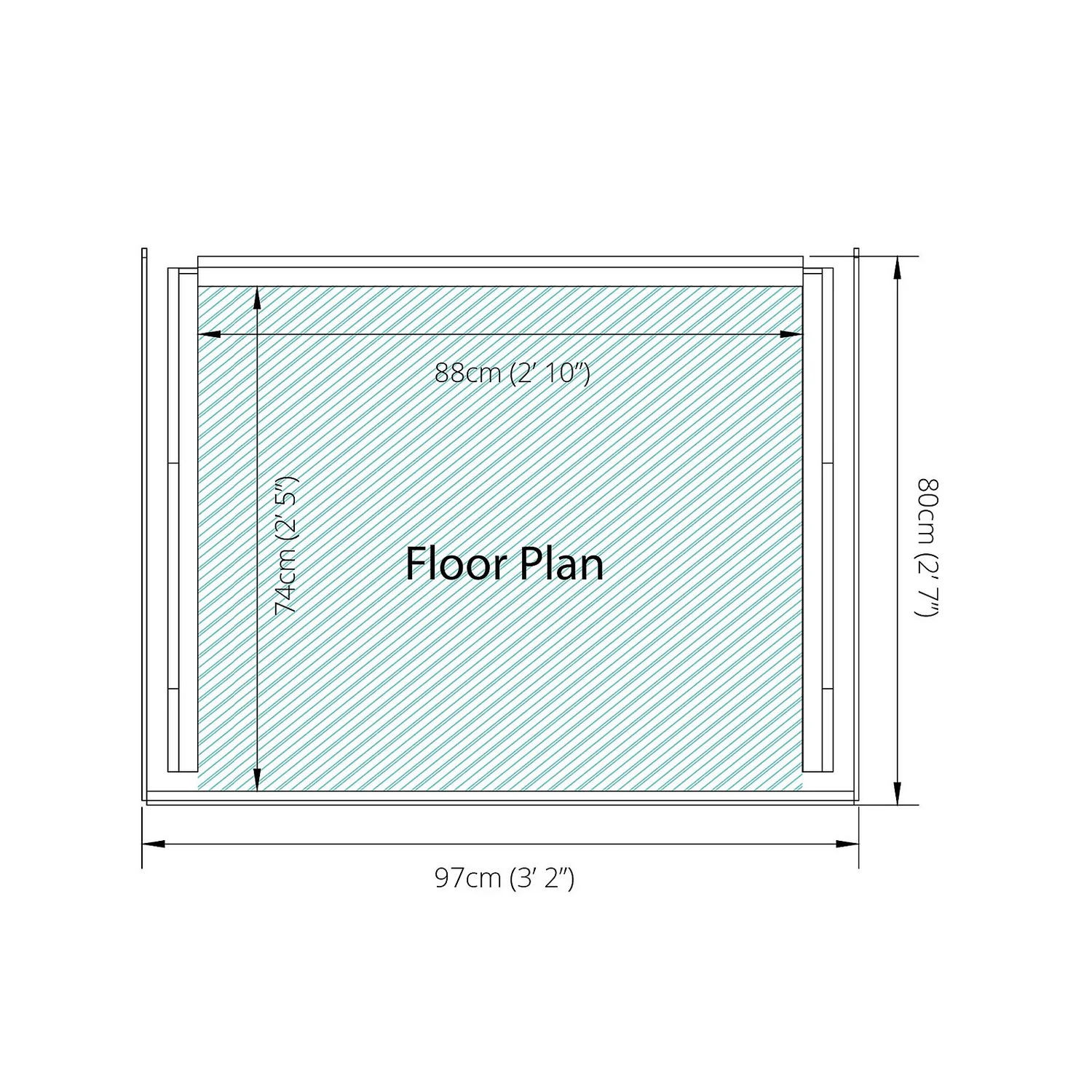 Mercia (Installation Included) Single Log Store - Image 10