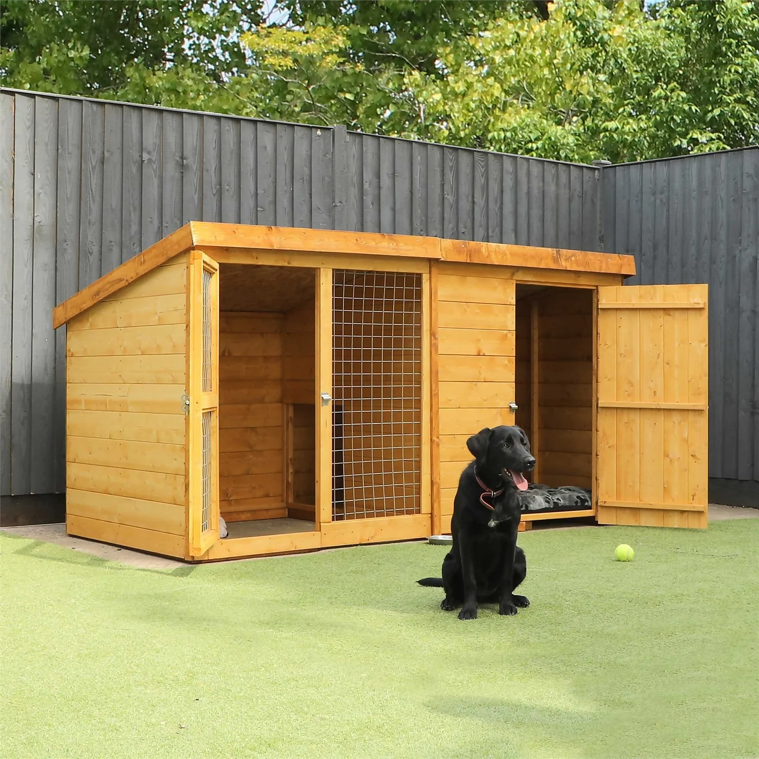 Mercia 8 X 4 Dog Kennel & Run - Including Installation - Image 3