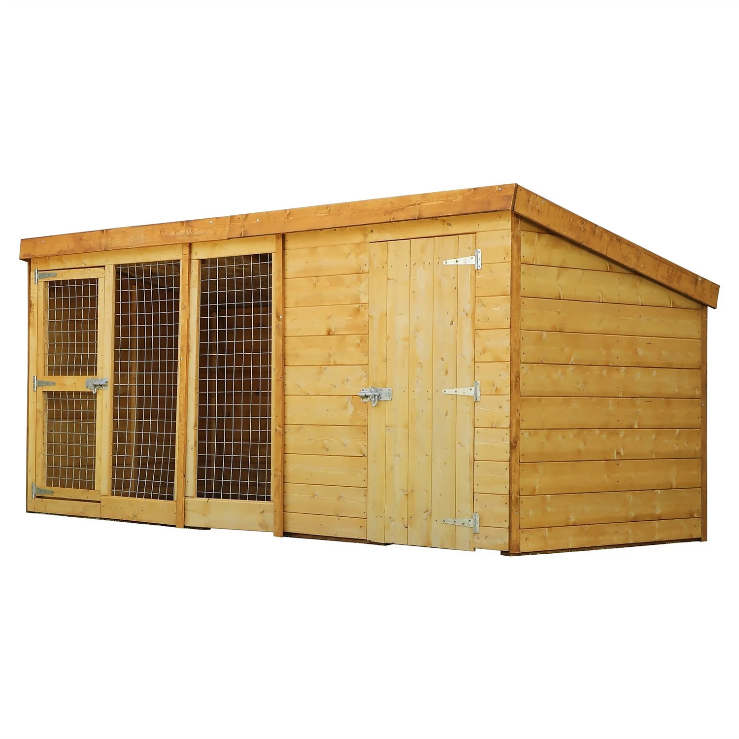 Mercia 10 X 4 Dog Kennel & Run (Installed)