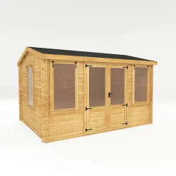 Mercia 4 X 3m 19mm Reverse Log Cabin