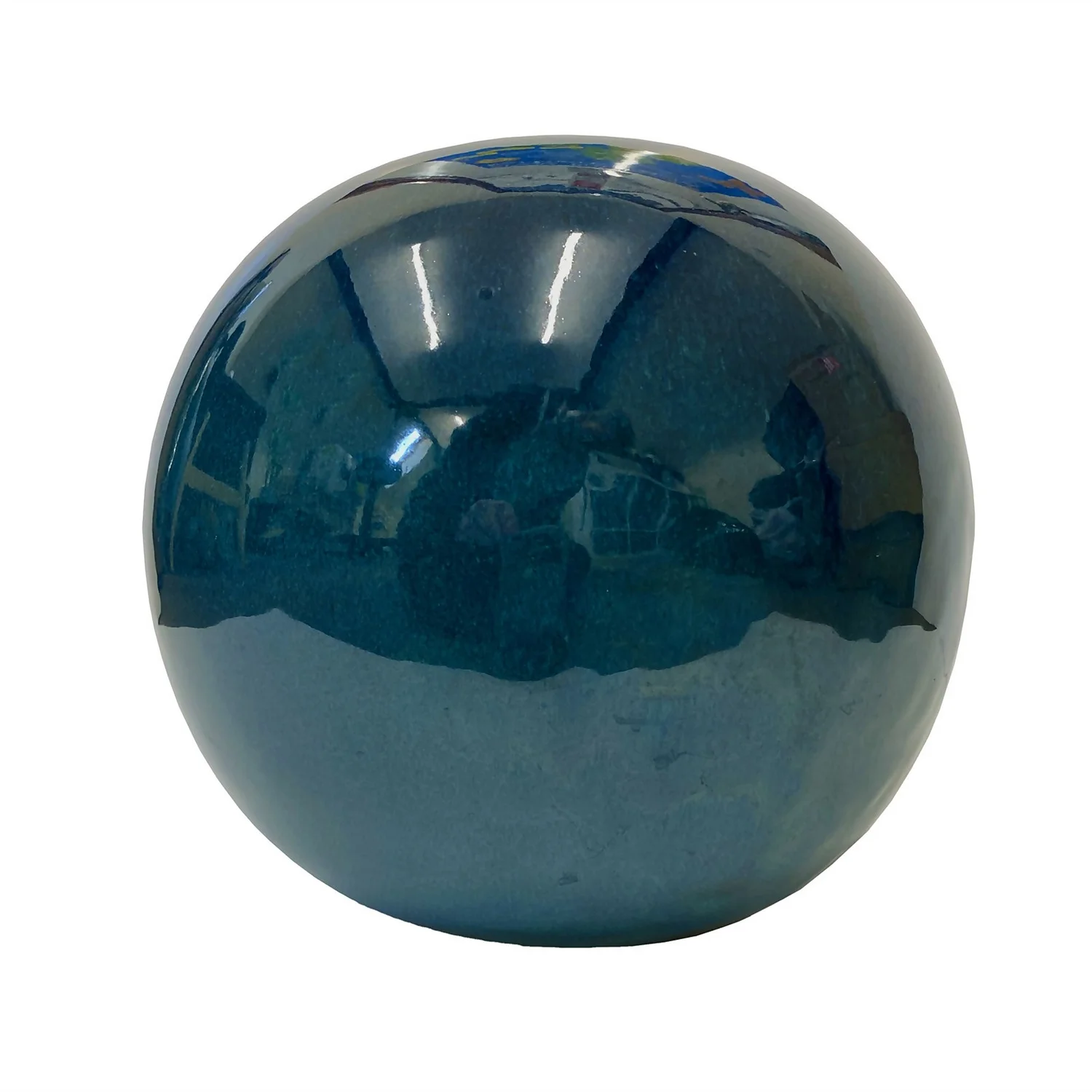 Chiswick Green Sphere Garden Ornament - 25cm