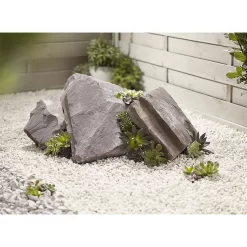 Stylish Stone Plum Slate Rockery