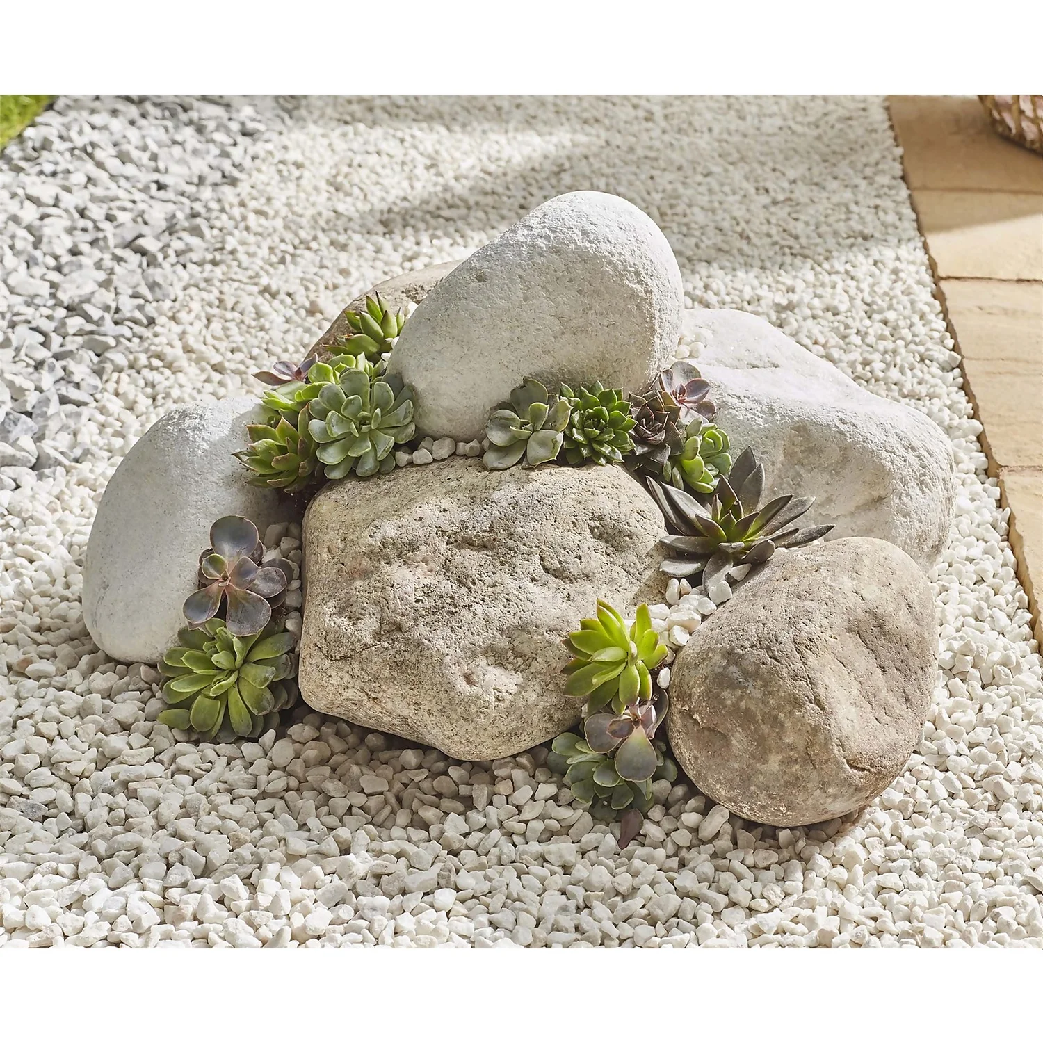 Stylish Stone Arctic White Boulders - Image 2
