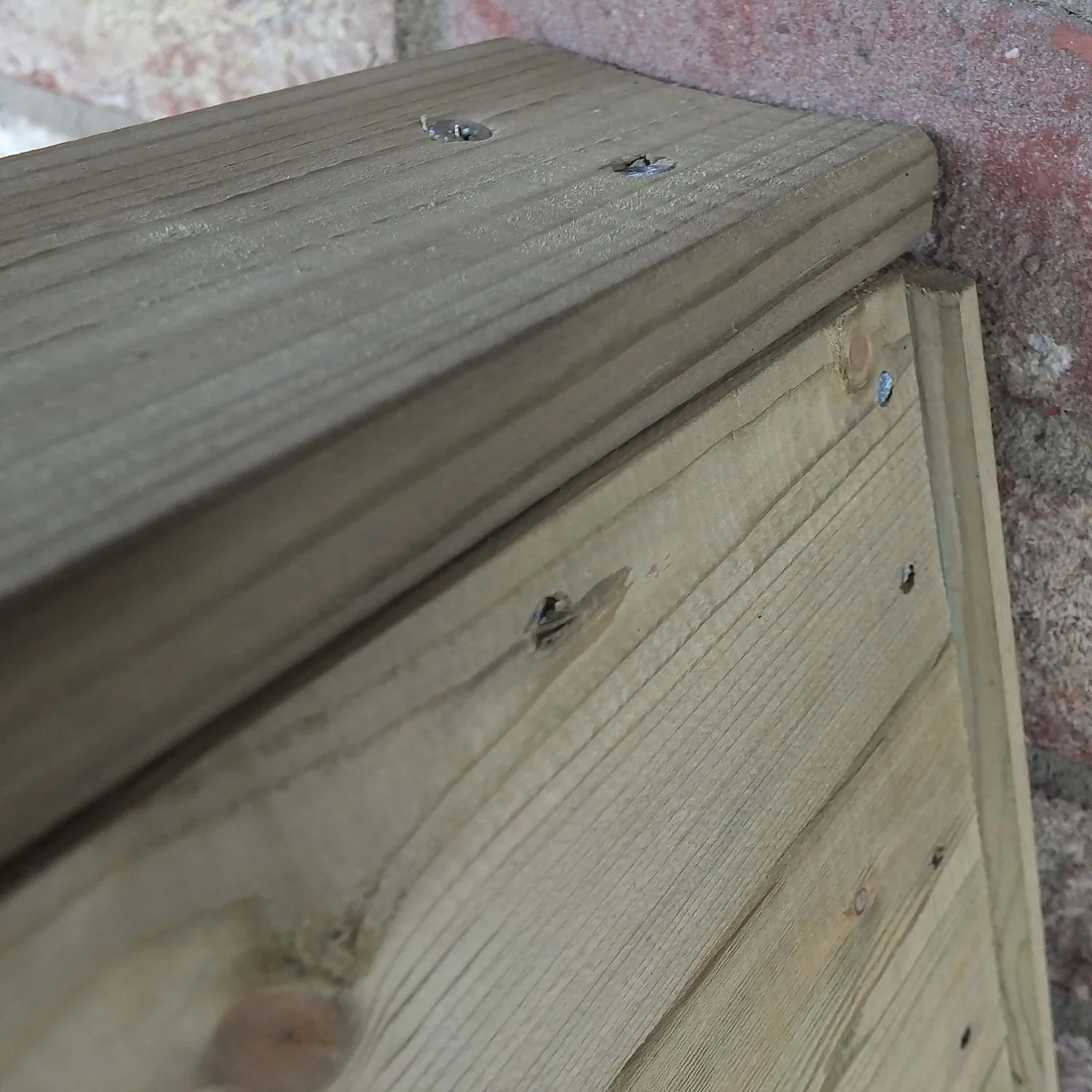 Shire Small Triangular Log Store Tongue And Groove - Image 5