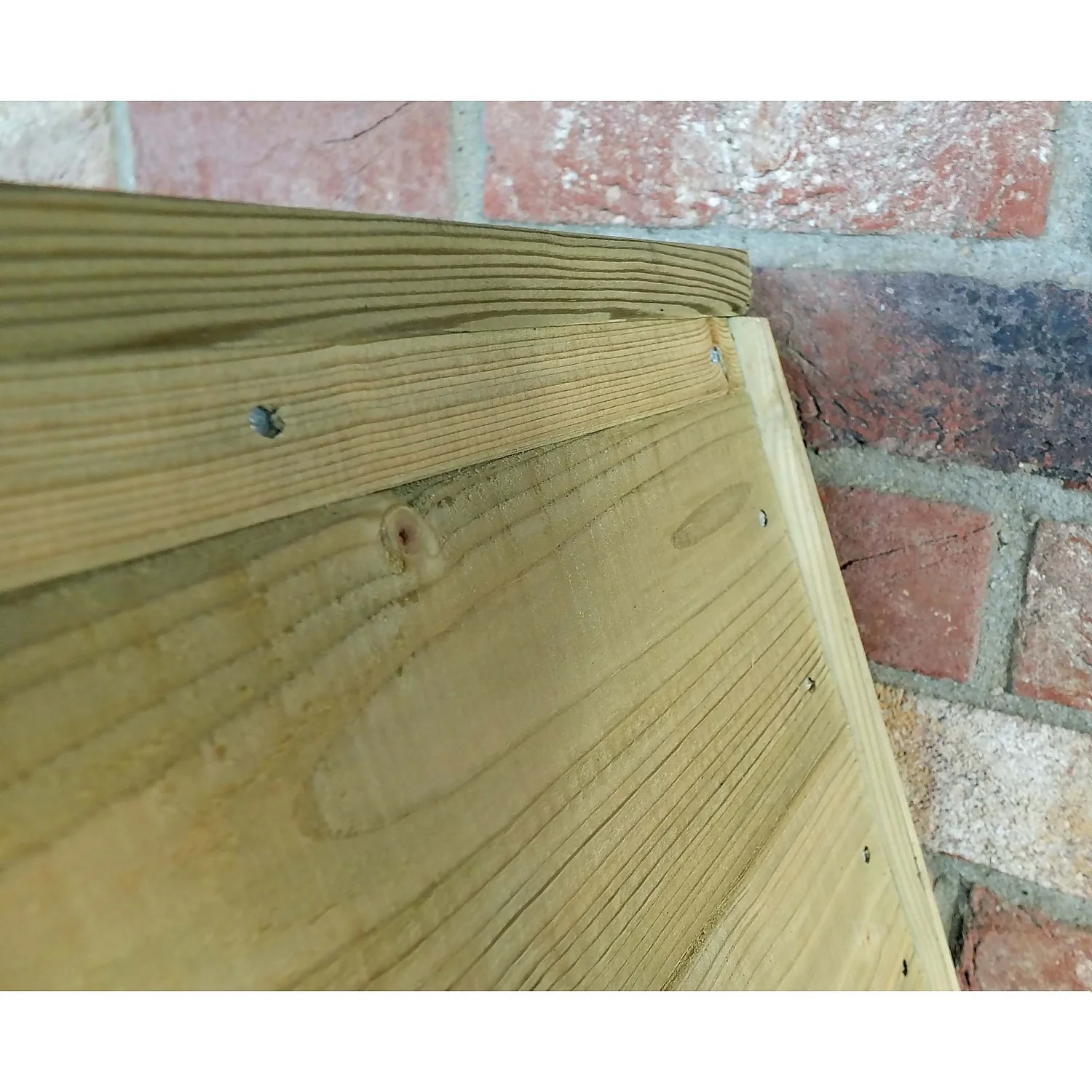 Shire Large Triangular Log Store Tongue And Groove - Image 4