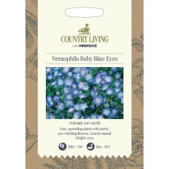 Country Living Nemophila Baby Blue Eyes Seeds