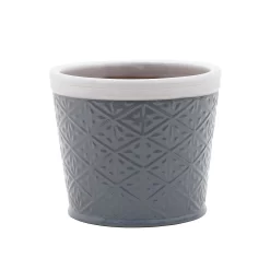 Country Living Heritage 2 Tone Denim Cone Pot - 20cm