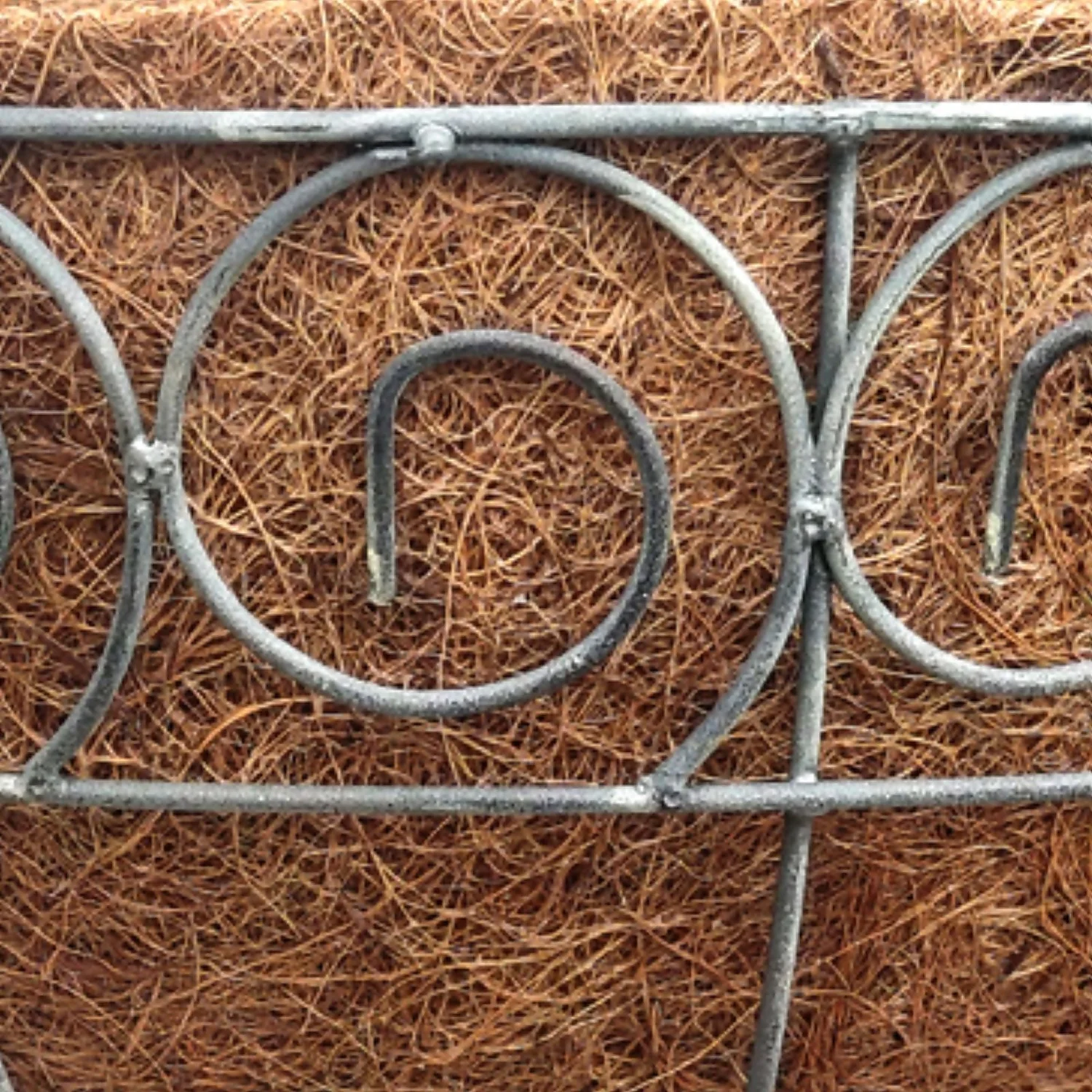 35 Cm Distress Finish Hanging Basket With Coco Liner - Image 5