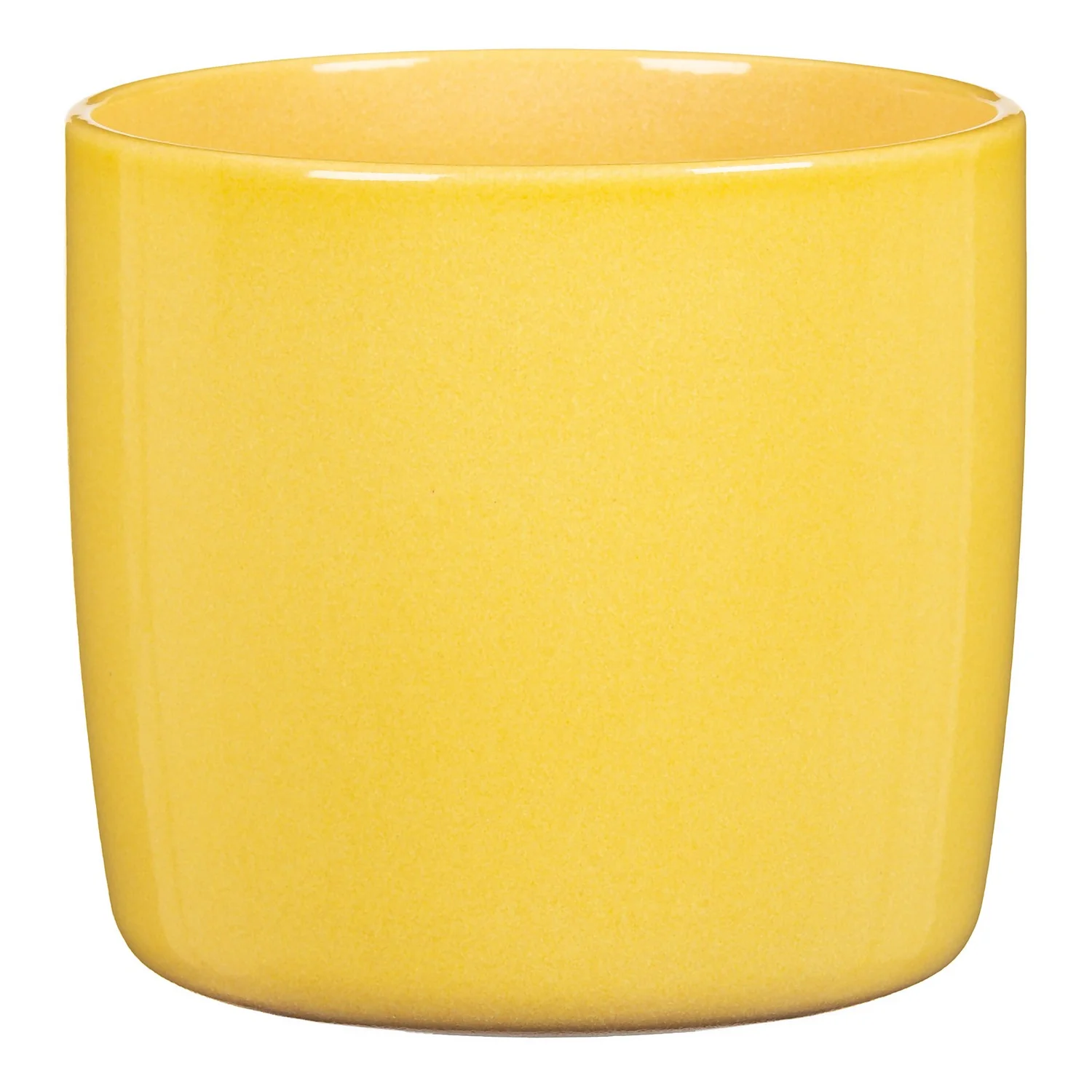 Yellow Solare Plant Pot 28cm