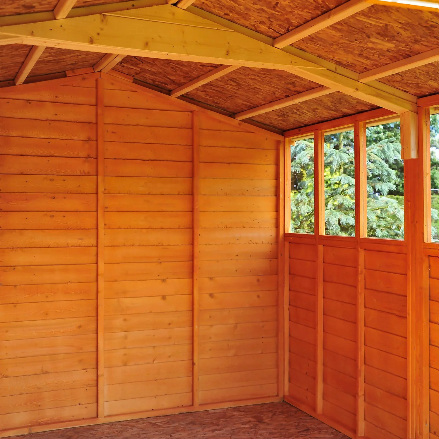 Shire 10 X 15ft Double Door Overlap Garden Shed - Image 3