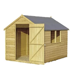 Shire 8x6ft Pressure Treated Garden Shed