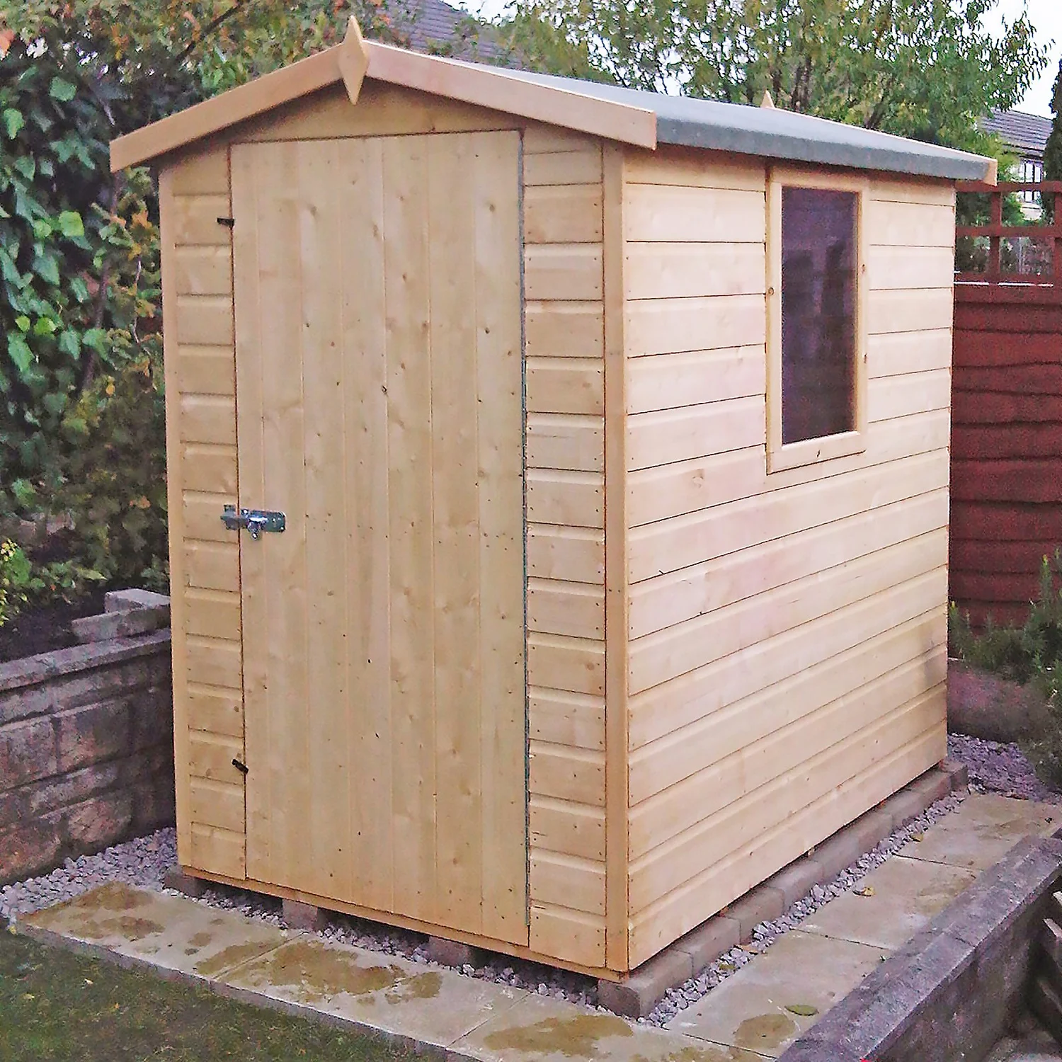 Shire 6 X 4ft Lewis Garden Shed - Including Installation - Image 7