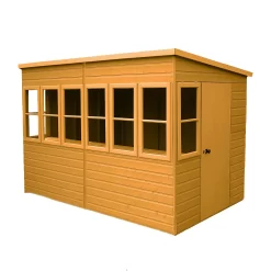 Shire 10 X 8ft Sun Pent Shed - Including Installation