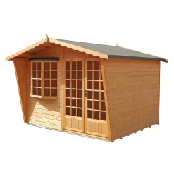 Shire 10 X 6ft Sandringham Double Door Summerhouse