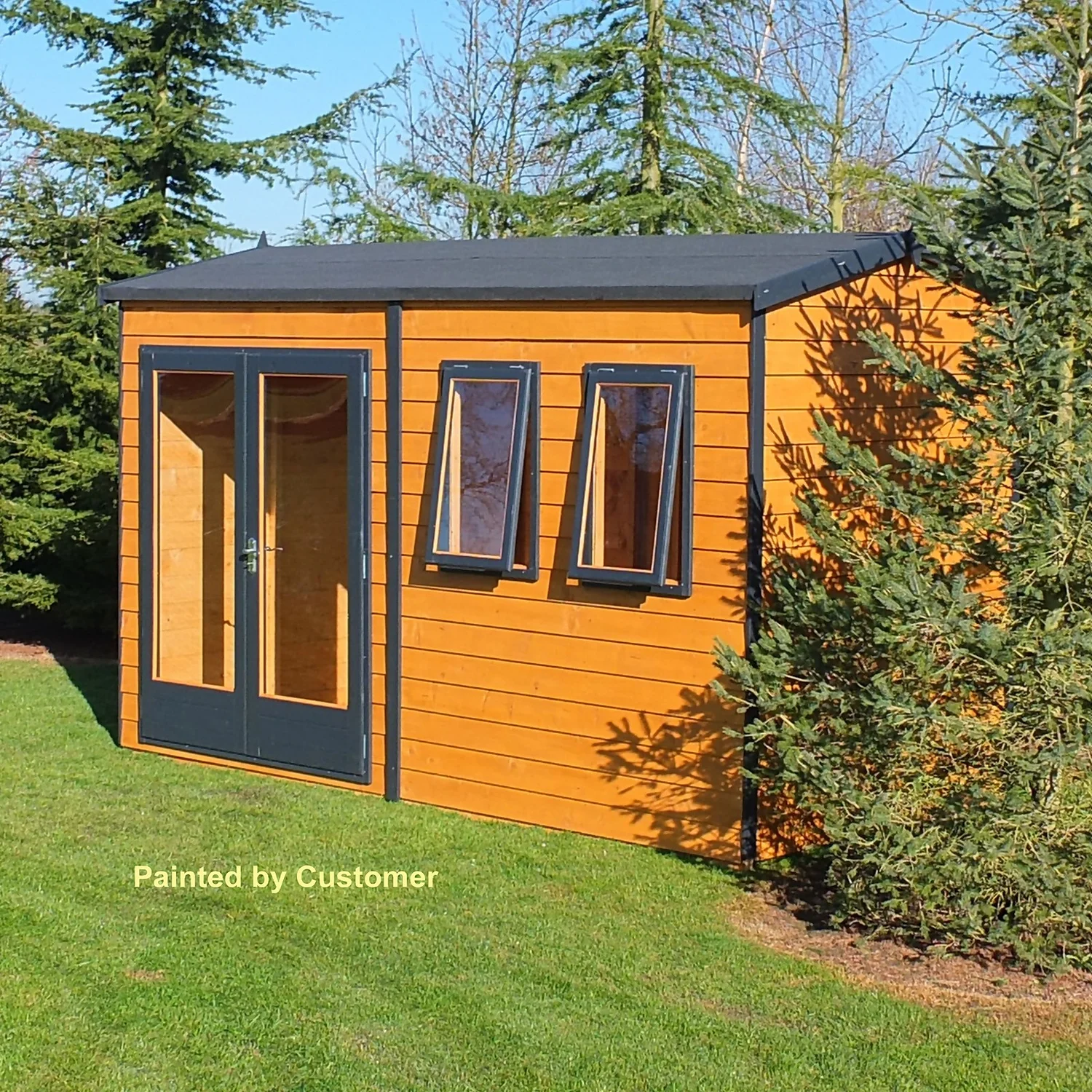 Shire 10 X 10ft Double Door Garden Office - Image 9