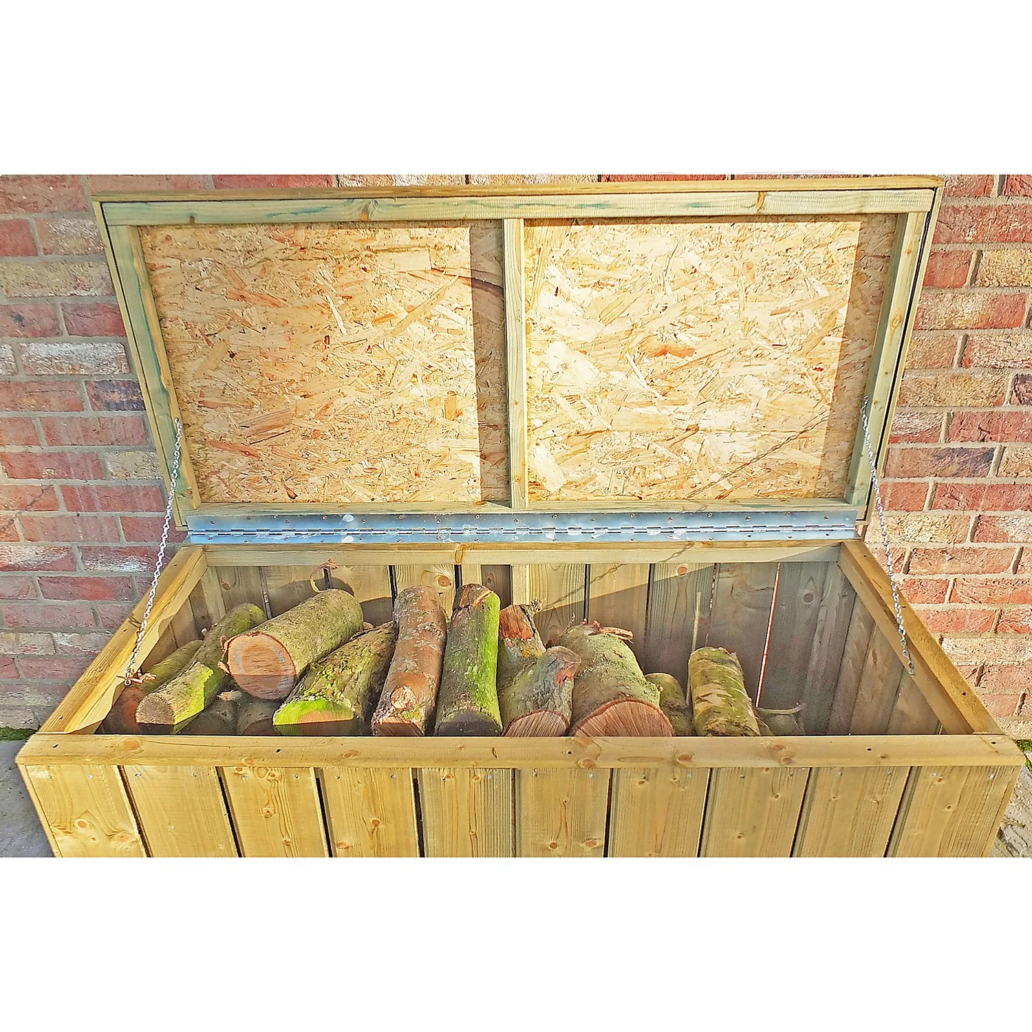 Shire Planed Timber Garden Storage Box 4x2 - Image 4