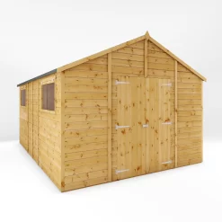Mercia 14ft X 10ft Premium Shiplap Modular Workshop Shed - Including Installation