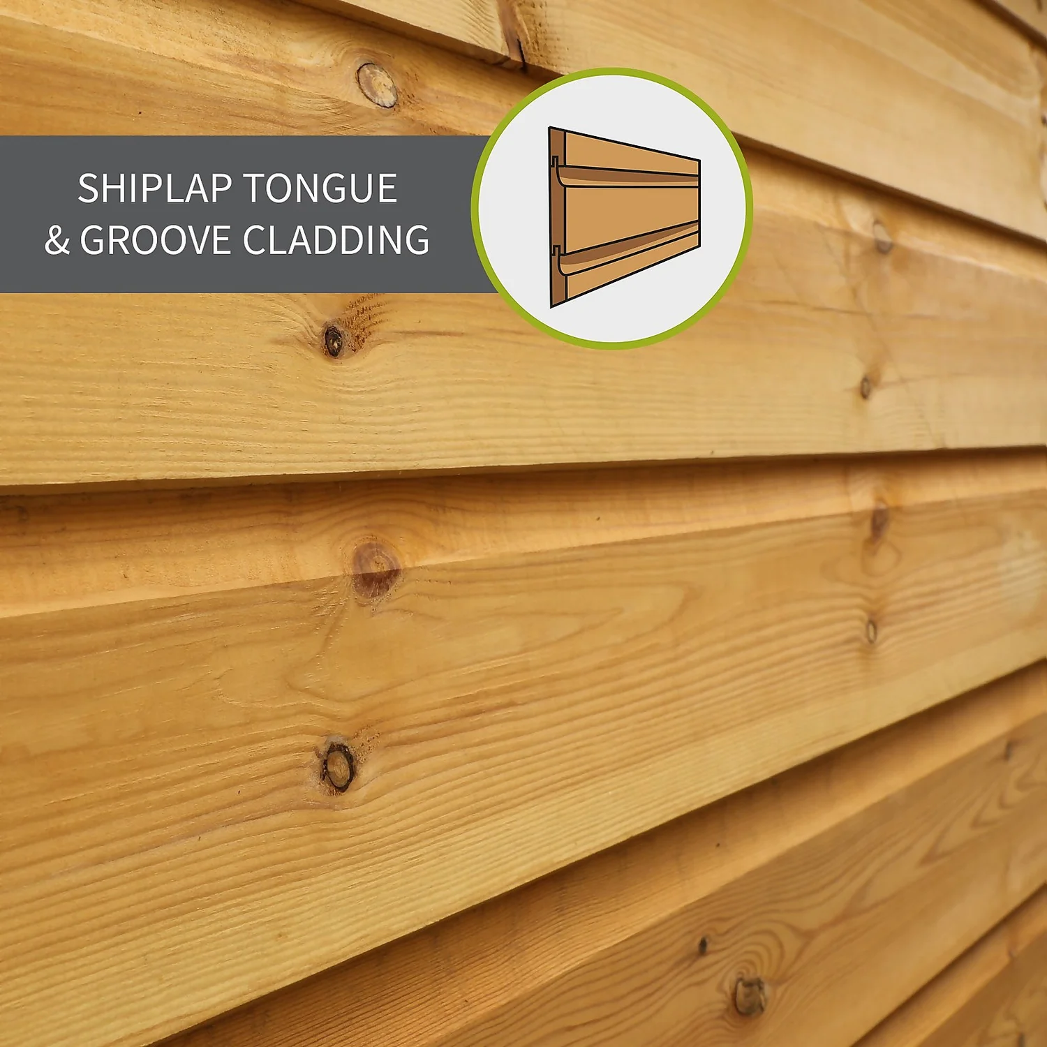 Mercia 14ft X 10ft Premium Shiplap Modular Workshop Shed - Including Installation - Image 4